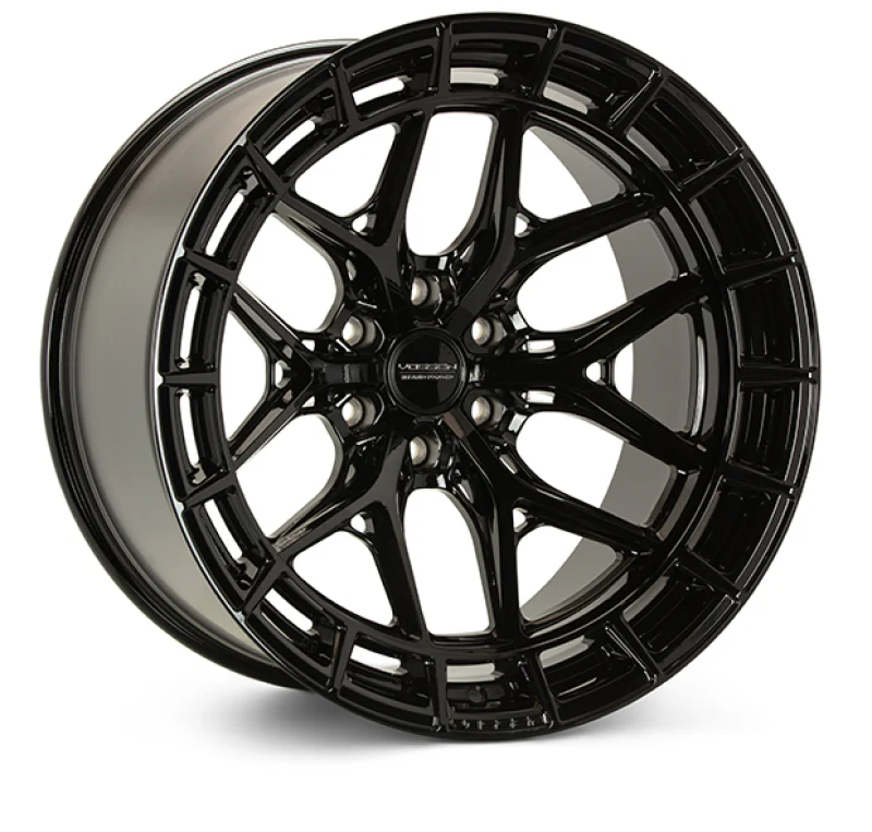 Vossen HFX-6 20x10 - 6x139.7 - ET-18 - Super Deep - 106.1 - Gloss Black Wheel