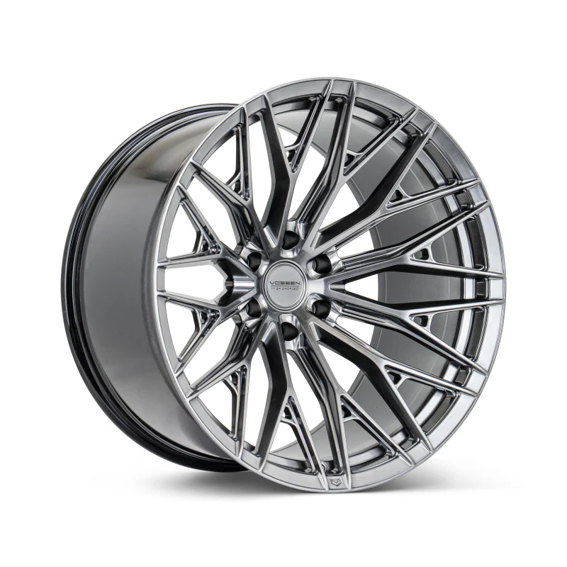 Vossen HFX-6 20x10 - 6x139.7 - ET-18 - Super Deep - 106.1 - Hyper Black Wheel