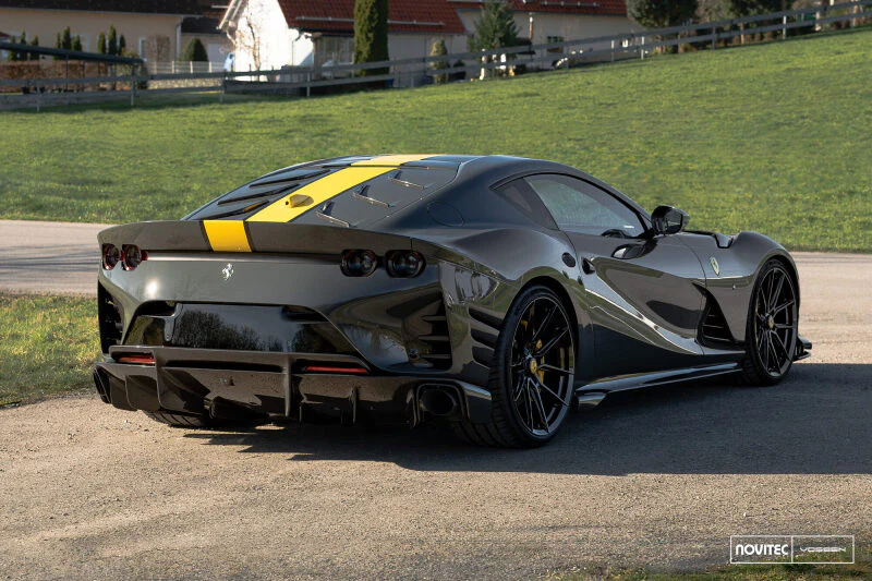 Vossen x Novitec NF10 21x10 - 5x114.3 BP - ET32 - Gloss Black Ferrari 812 Superfast/GTS Front Wheel - Image 3