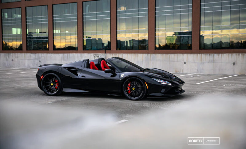 Vossen x Novitec NF10 21x9in - 5x114.3 BP - ET35 - Gloss Black Ferrari 488 / F8 Front Wheel - Image 5