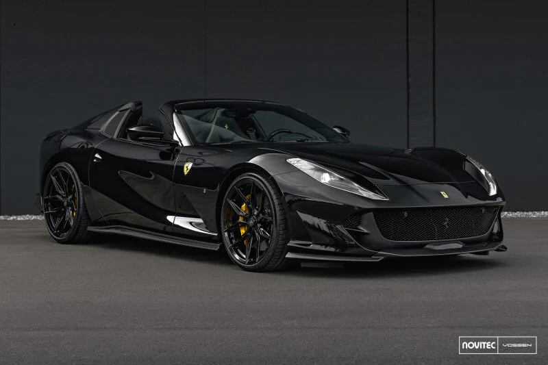Vossen x Novitec NF11 22x11.5in - 5x114.3 BP - ET29 - Gloss Black Ferrari 296 Rear Wheel - Image 3