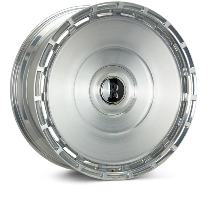 Vossen x Novitec SP3 24x10in - 5x120 BP - ET29 - Brushed Gloss Clear Rolls-Royce Spectre Front Wheel